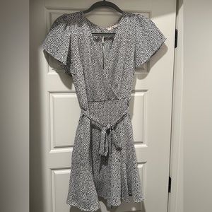 Francesca’s Boutique Black & White Polkadot Dress